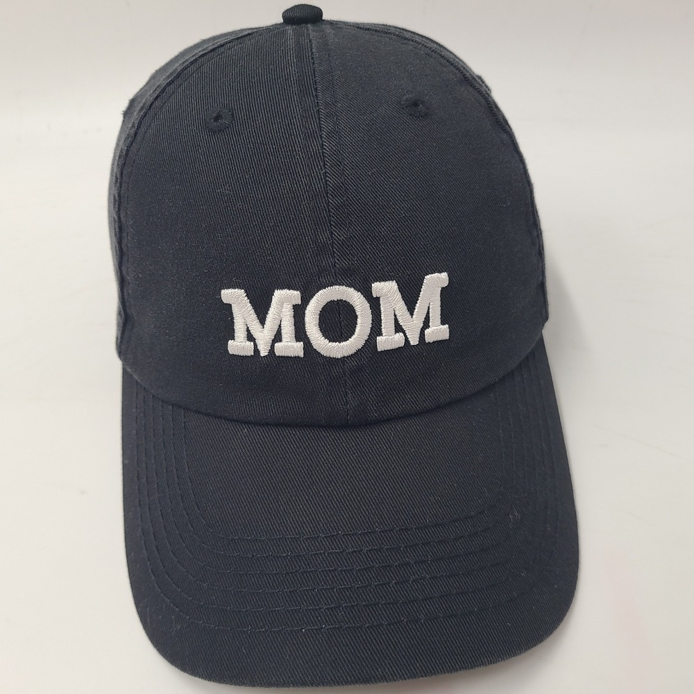 Women Mom MILF Hat Strapback Open Road Black White Logo Funny Joke Humor Casual
